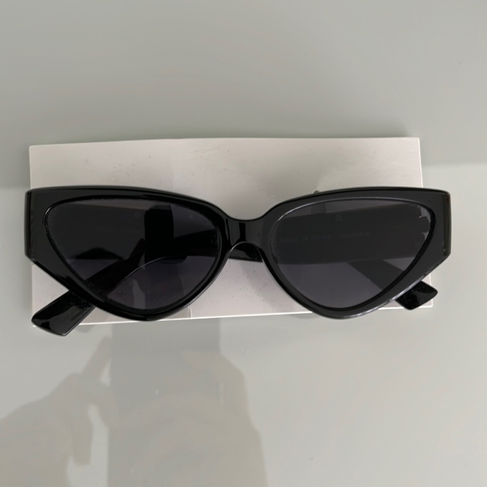 Brand New Black and Gold Sunglasses
